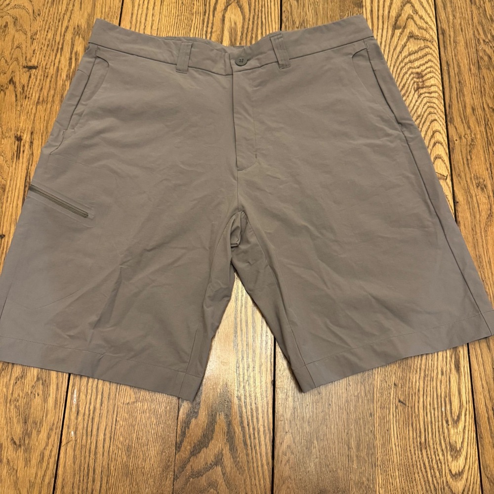 ExOfficio Shorts Mens Size 38 Gray Performance Outdoor Hiking Casual Preppy Golf
